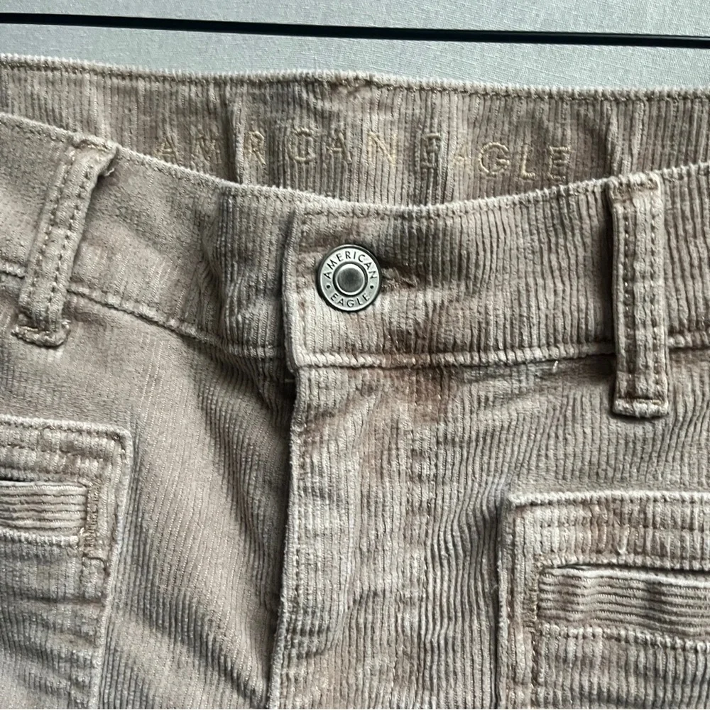 American Eagle Outfitters Low Rise Baggy Wide Leg Corduroy Pants Sz 14 - Picture 9 of 15